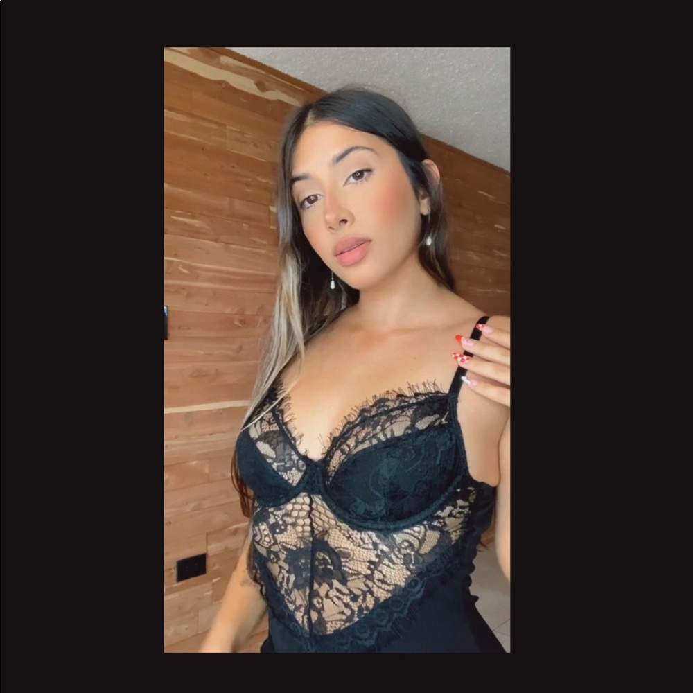 TIC TOC WHOLESALER LACE MESH BLACK JUMPSUIT
